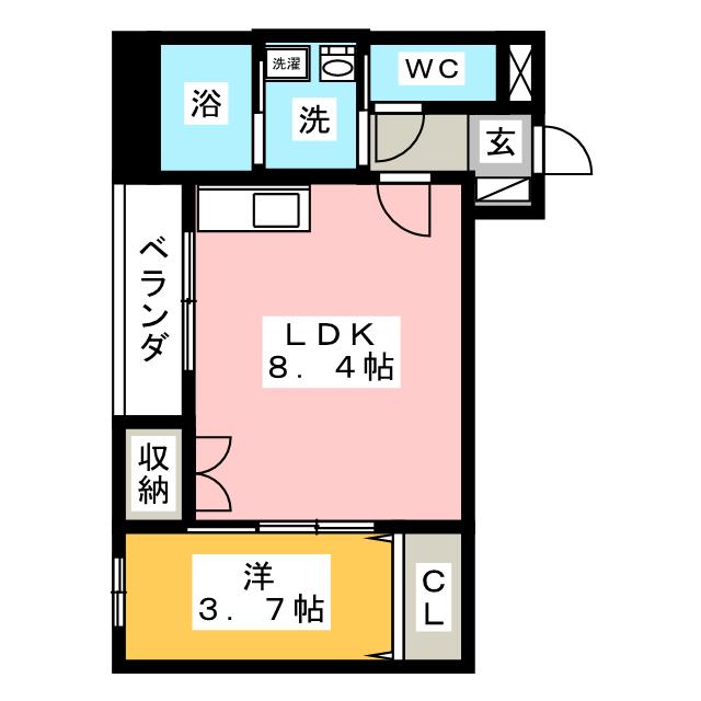 Ｎ’ｓタウン大須 間取り