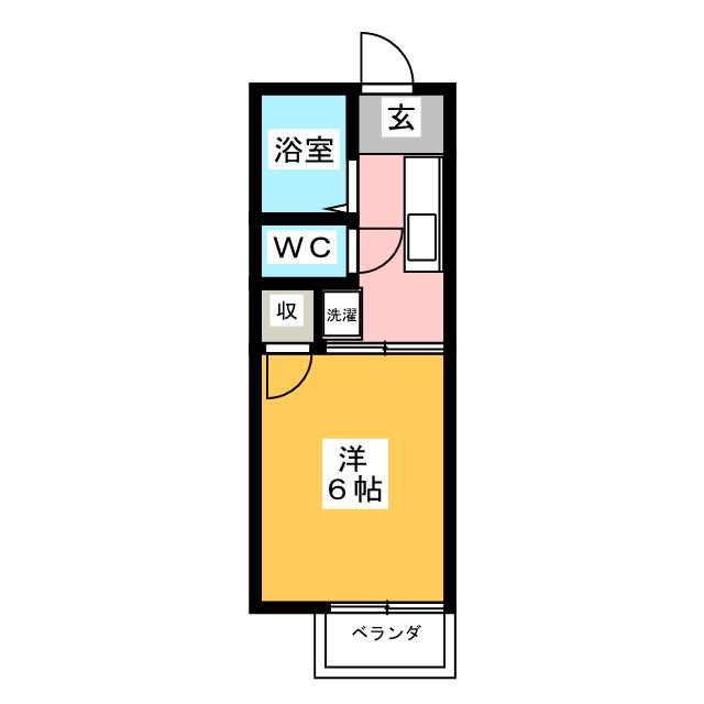 ベルシティ台町 間取り