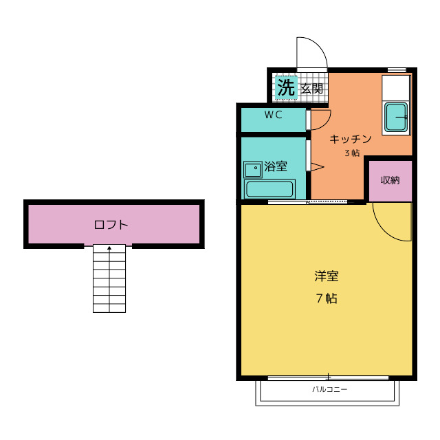 ドリーム  １ 間取り