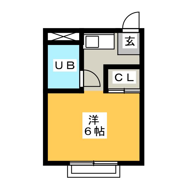 杁中カジウラマンション 間取り