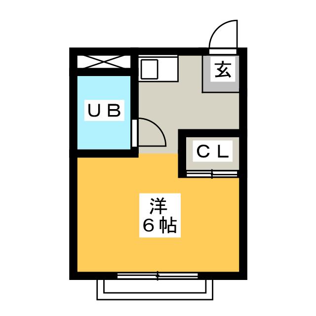 杁中カジウラマンション 間取り