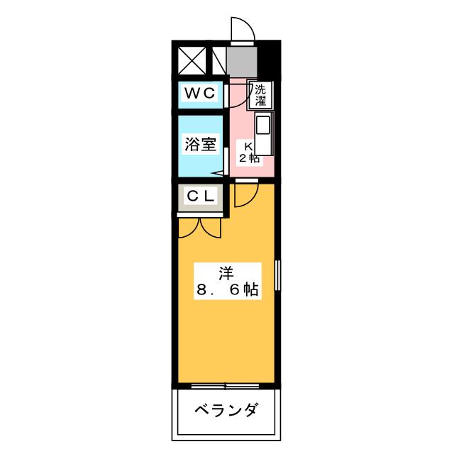 フラワール駒方 間取り