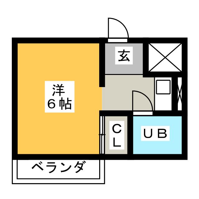 杁中カジウラマンション 間取り