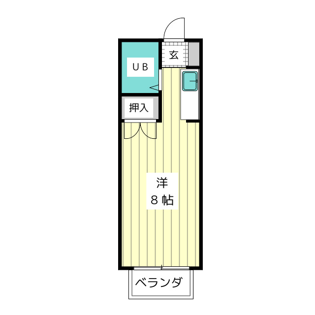 エステートピア浅井Ⅱ 間取り