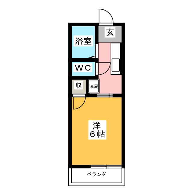 ベルシティ台町 間取り