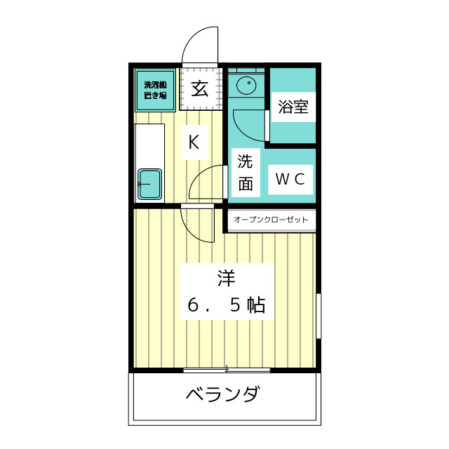 クレール本郷 間取り