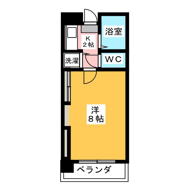 鏡ヶ池ハイツ 間取り