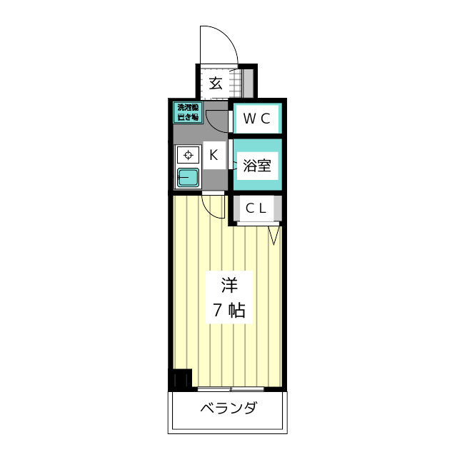 長谷川１７番館 間取り