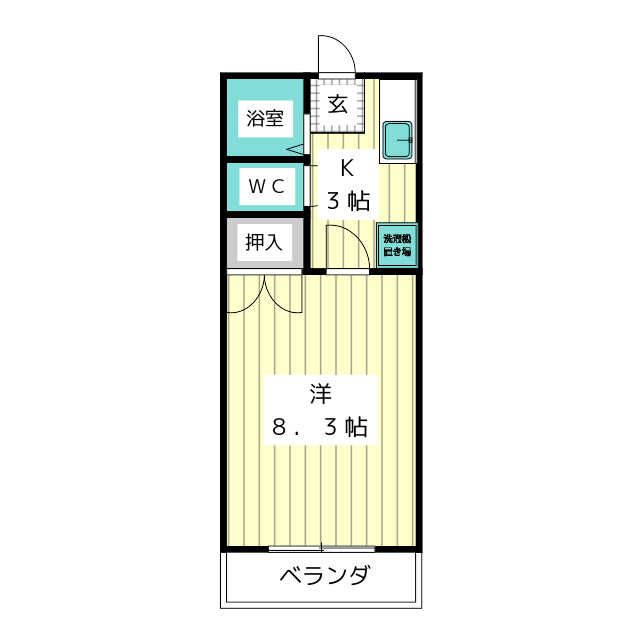 ルーブル高 間取り