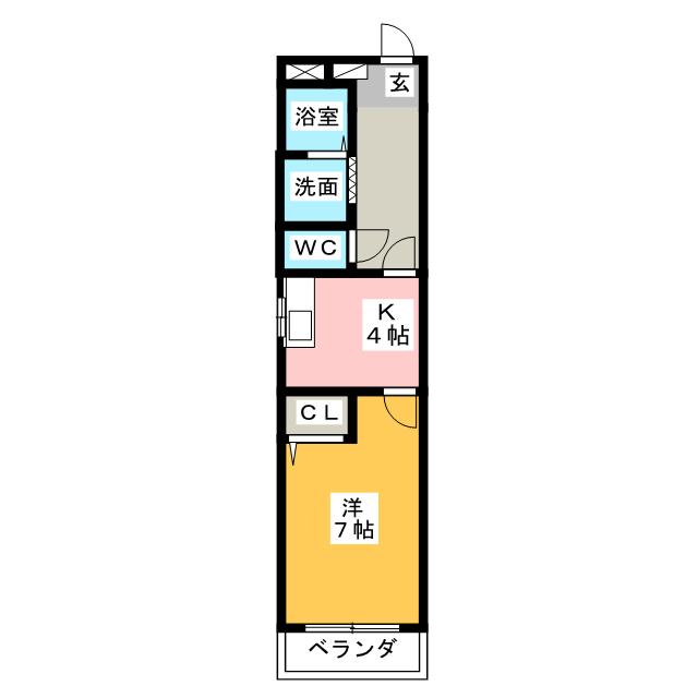 右近第２ビル 間取り