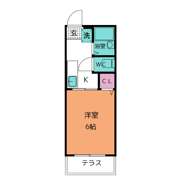 モナークA 間取り