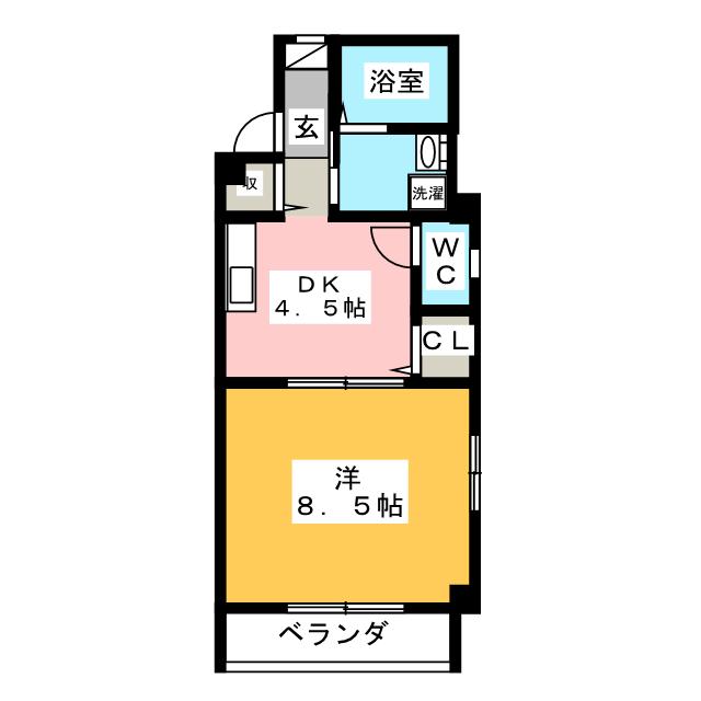 グラヴィティ本山 間取り