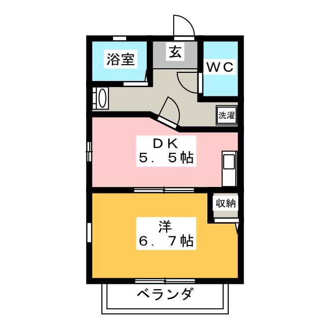 ボナール城山 間取り
