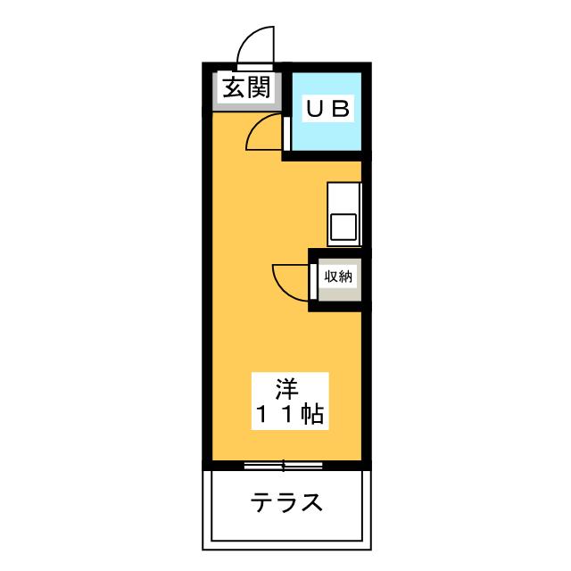 幸川マンション南館 間取り