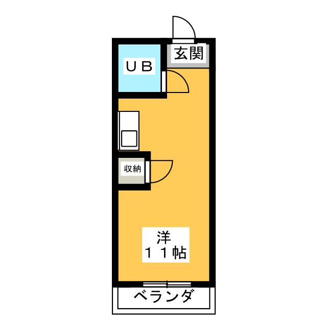 幸川マンション南館 間取り