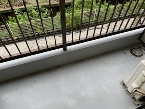 幸川マンション南館 ベランダ
