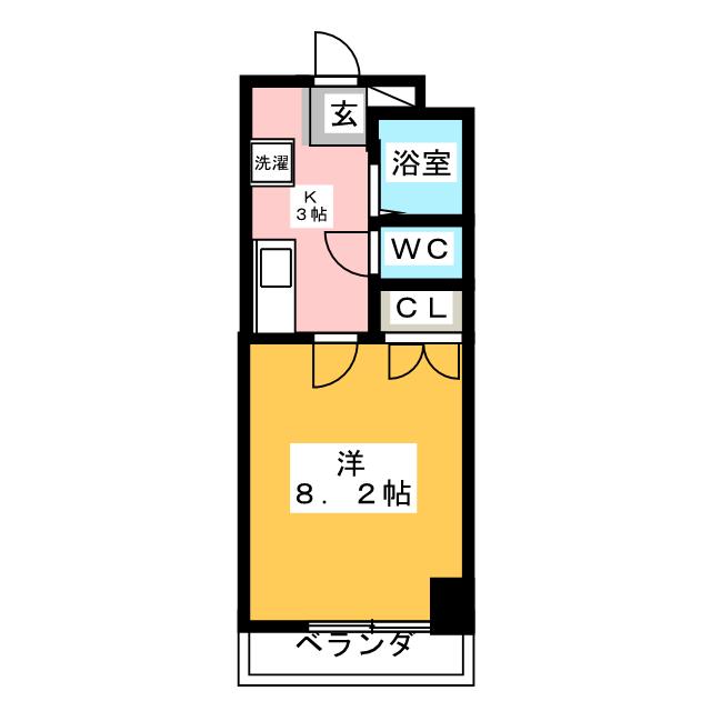 ラフォーレ鶴舞 間取り