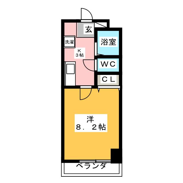 ラフォーレ鶴舞 間取り