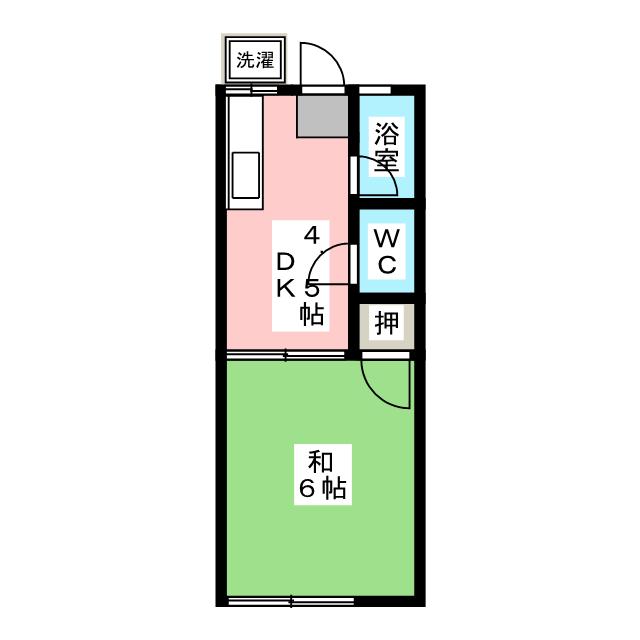 コーポ山里 間取り
