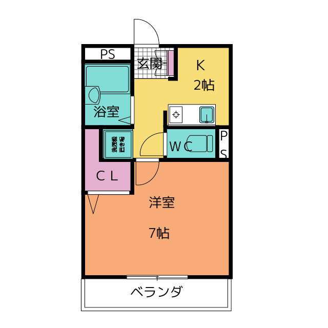 メゾンハーバル 間取り