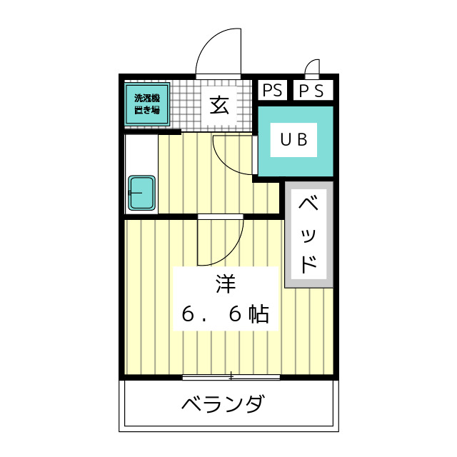 エイトハイムムサシ 間取り