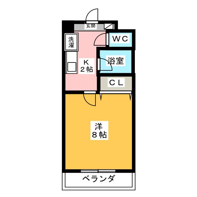 シャトー２４ 間取り