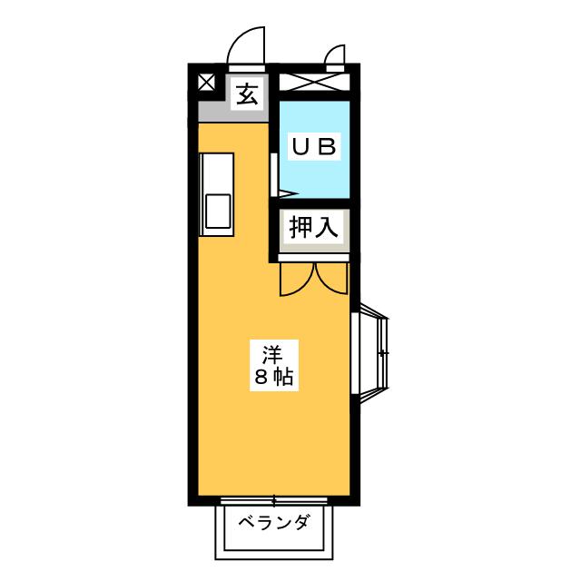 エステートピア浅井Ⅲ 間取り