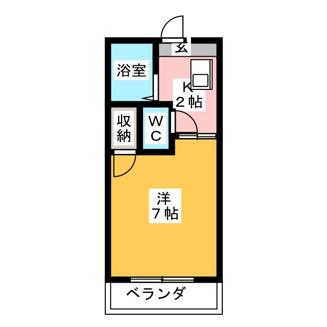 メイプルハウスＢ棟 間取り