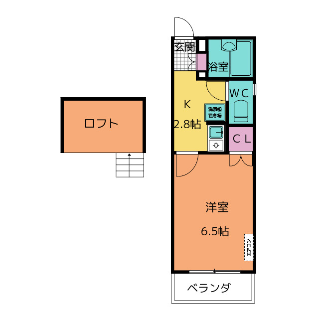 シャトレー中平 間取り