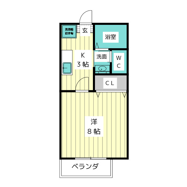 メゾンラフォーレ 間取り