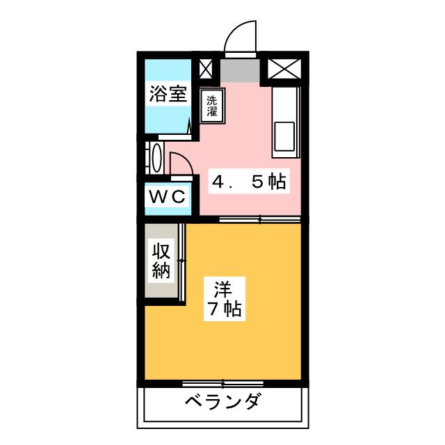 コーポサンシャイン 間取り