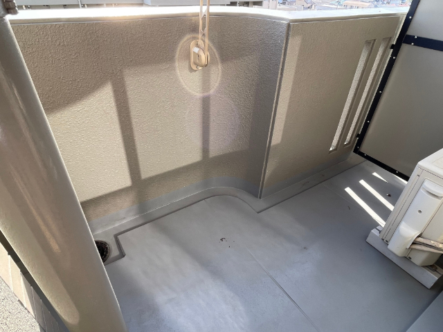幸川マンション北館 ベランダ