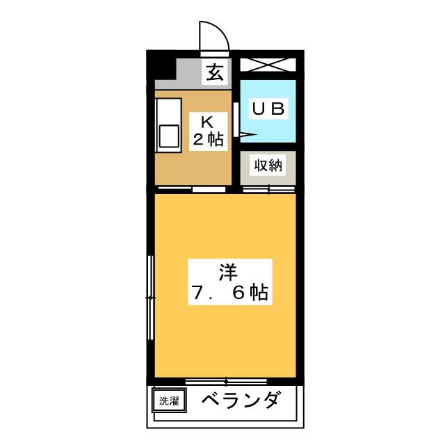 マウンテンマンション植田山 間取り