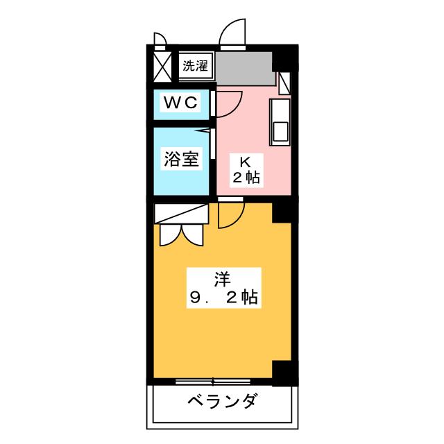 ヤマトマンション大須Ⅱ 間取り