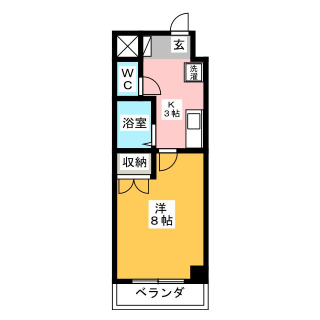 ＡＣＴＲＩＵＭ・Ｋ 間取り
