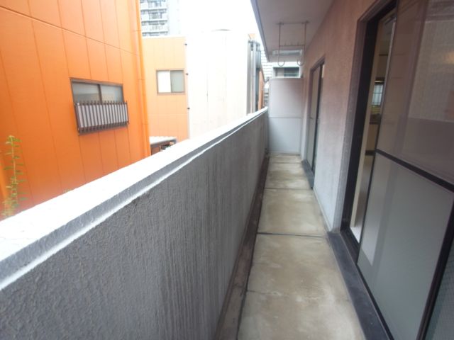 パークサイドマンション 広いベランダ