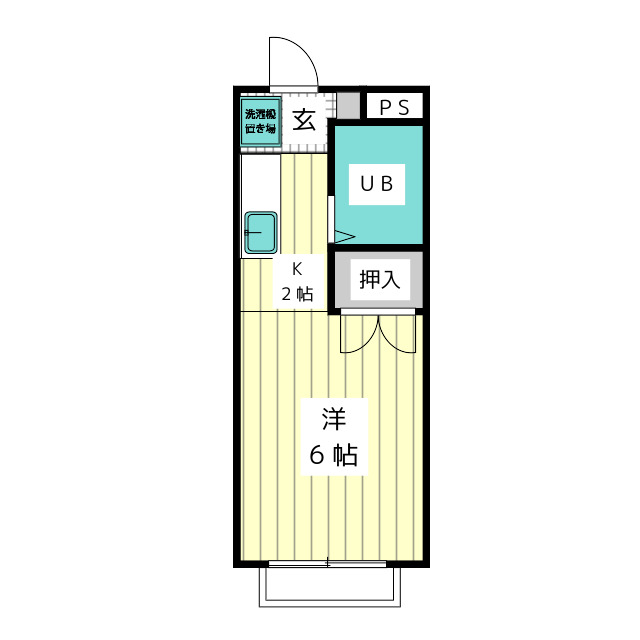 川本マンション 間取り