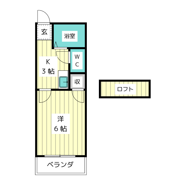 フラッツ本郷 間取り