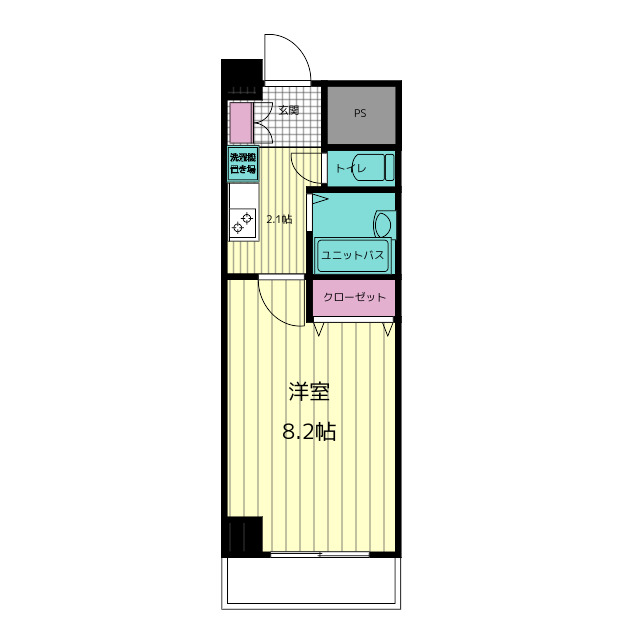WESTIN星ヶ丘 間取り