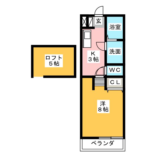 クレバネス町屋 間取り