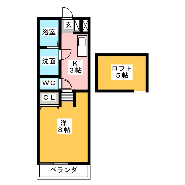 クレバネス町屋 間取り