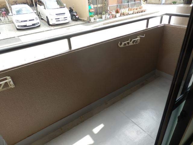 メゾン立石 広めのベランダあります。