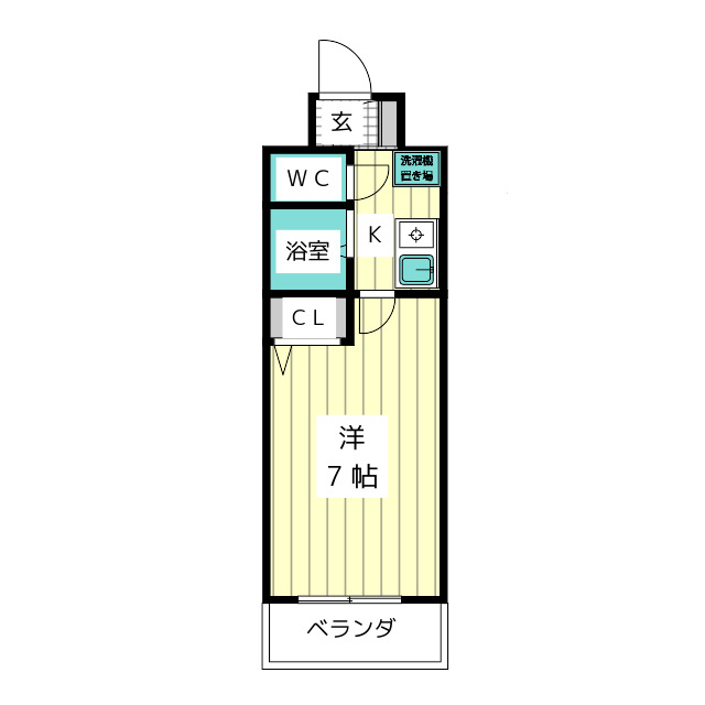 長谷川１７番館 間取り