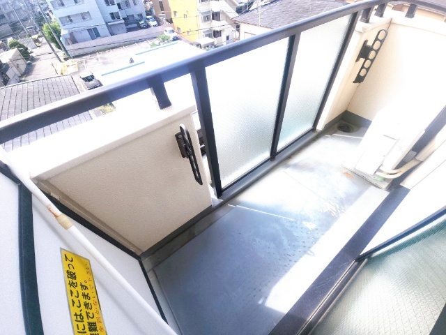 長谷川１７番館 ベランダ