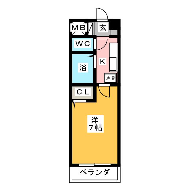 エスポワール　パンシオン 間取り