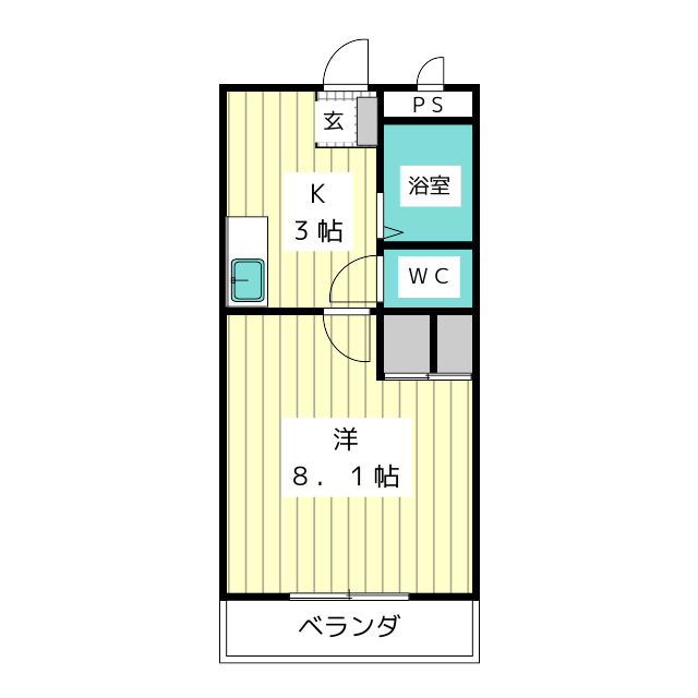 カムトゥルー 間取り