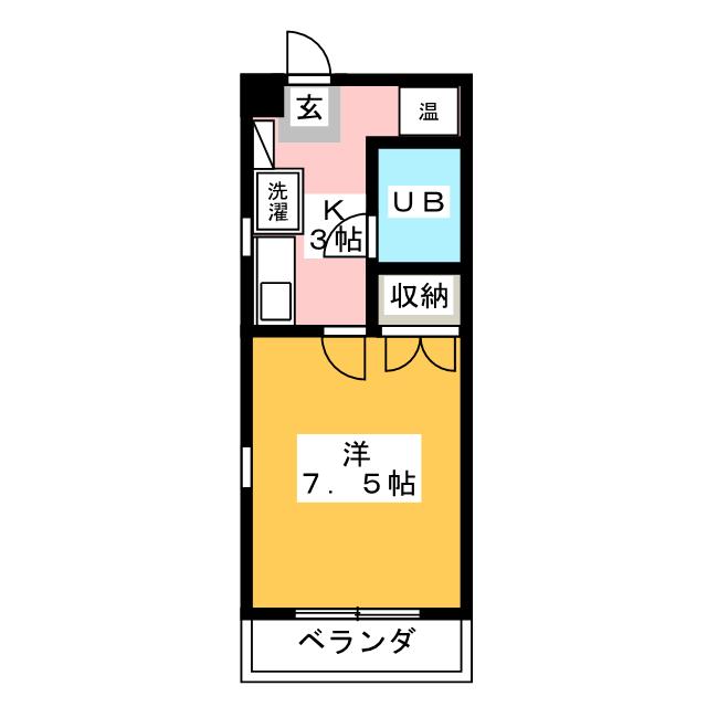 アンフェニ鶴田 間取り