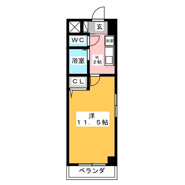 岡地レジデンス笹島 間取り
