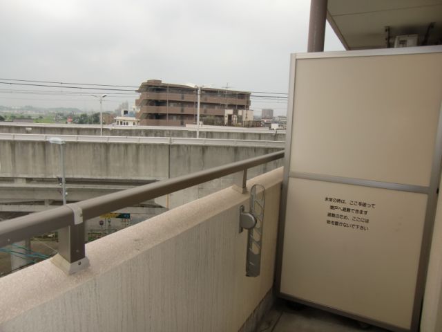 ステーションビル・舞 ベランダです