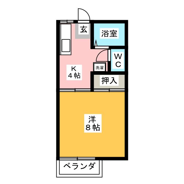 ハイム江戸橋Ａ 間取り